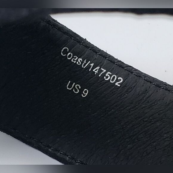 Warfield & Grand Men's Leather Sandals Flip flops Size 9 - Picture 8 of 10